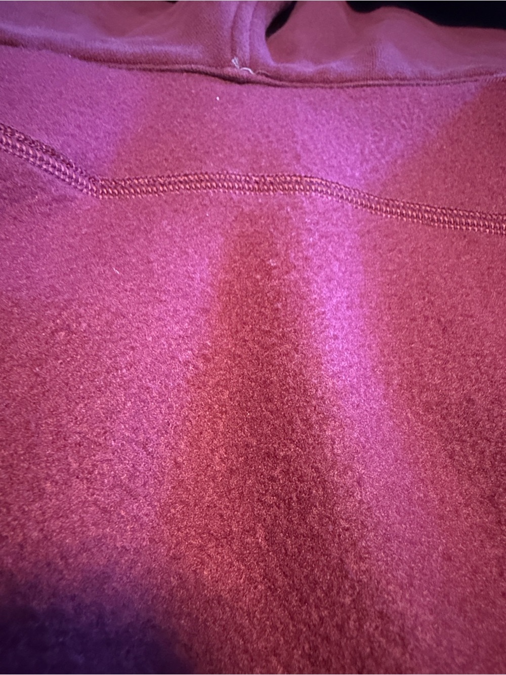 *New Lululemon Scuba full zip cropped hoodie sz M/L in Raspberry - Picture 11 of 13